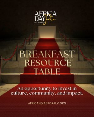 Africa Day Breakfast Tabling Donation