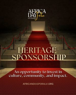 Africa Day Event Sponsorships (Heritage Sponsor)